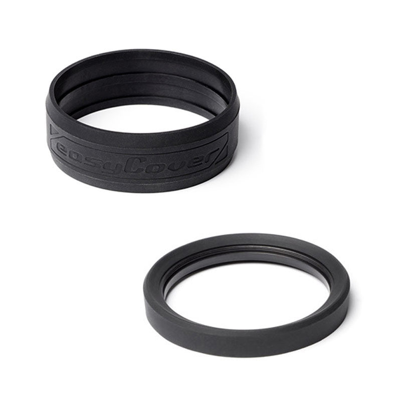 easyCover PRO 52mm Lens Silicon Rim/Ring & Bumper Protectors Black - ECLR52
