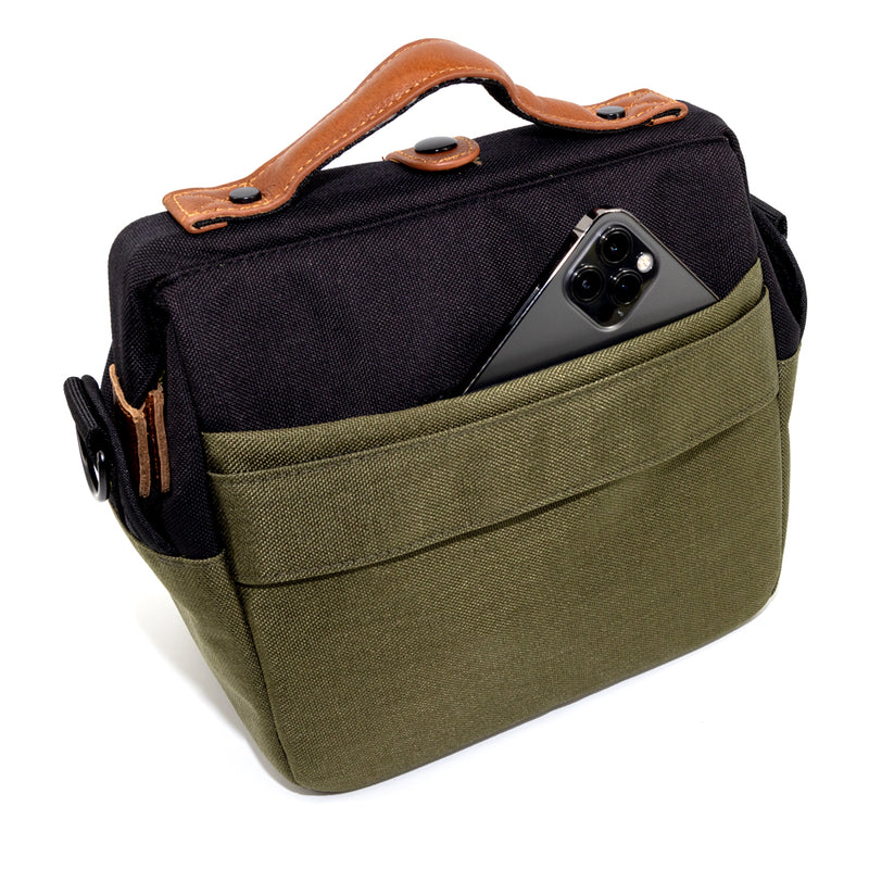 Jenova Urban Legend Professional Shoulder Bag Black & Green - 61132BKGN