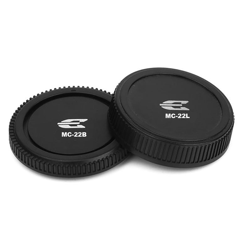 PIXEL Lens Rear Cap & Body Cap for Olympus Micro 4/3  Cameras MC-22B/MC-22L