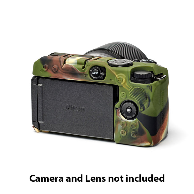 easyCover PRO Silicon Case for Mirrorless Nikon Z30 - Camouflage - ECNZ30C