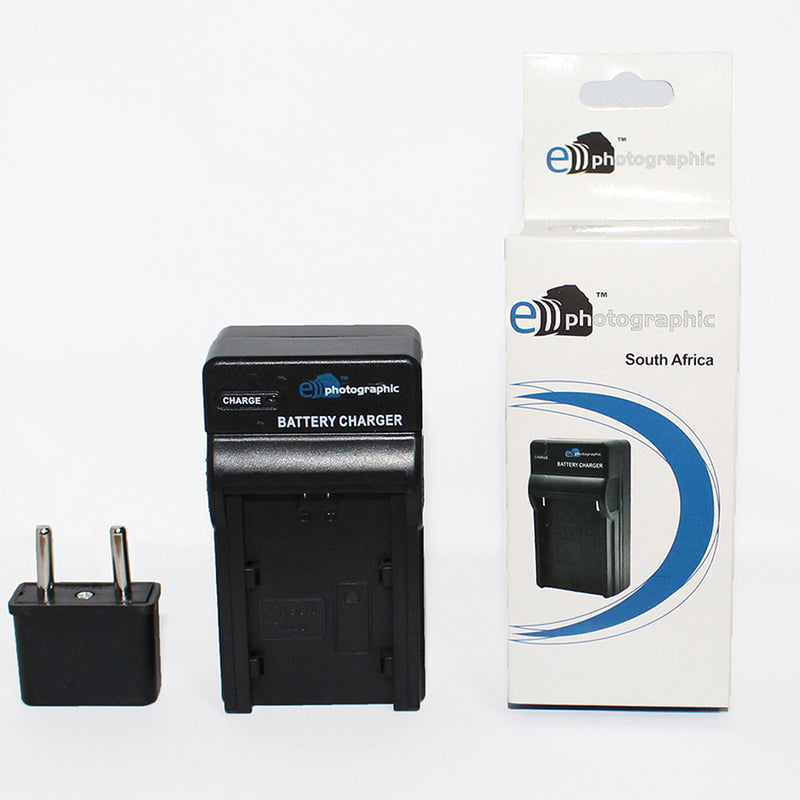 E-Photographic Compact Charger for Nikon EN-EL14/a DSLR Batteries