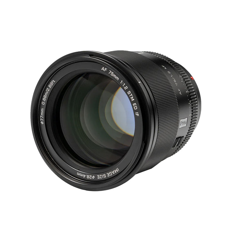 Viltrox AF 75mm f/1.2 XF PRO Lens-Fuji X