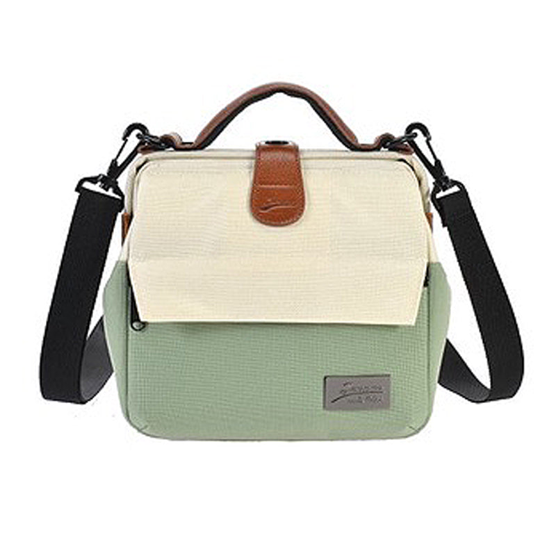 Jenova Urban Legend Professional Shoulder Bag Beige & Olive Green - 61132BGGN