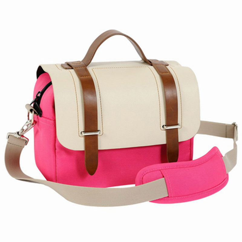 Jenova Fantasy Series PRO Camera Shoulder Bag Beige and Pink - 41155BGPK