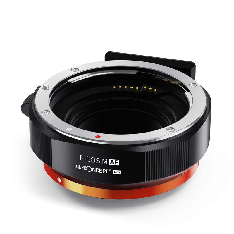 K&F PRO Auto Focus Lens Adapter for Canon EF and EF-S Lenses to Canon M Mount - KF06-464