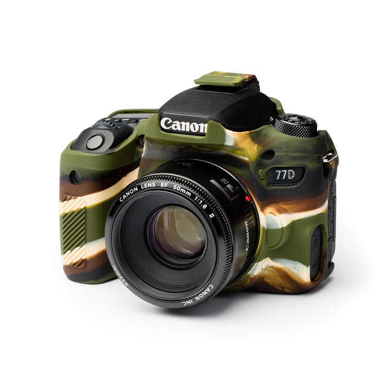 EasyCover PRO Silicone Case - Canon 77D DSLR - Camo - ECC77DC
