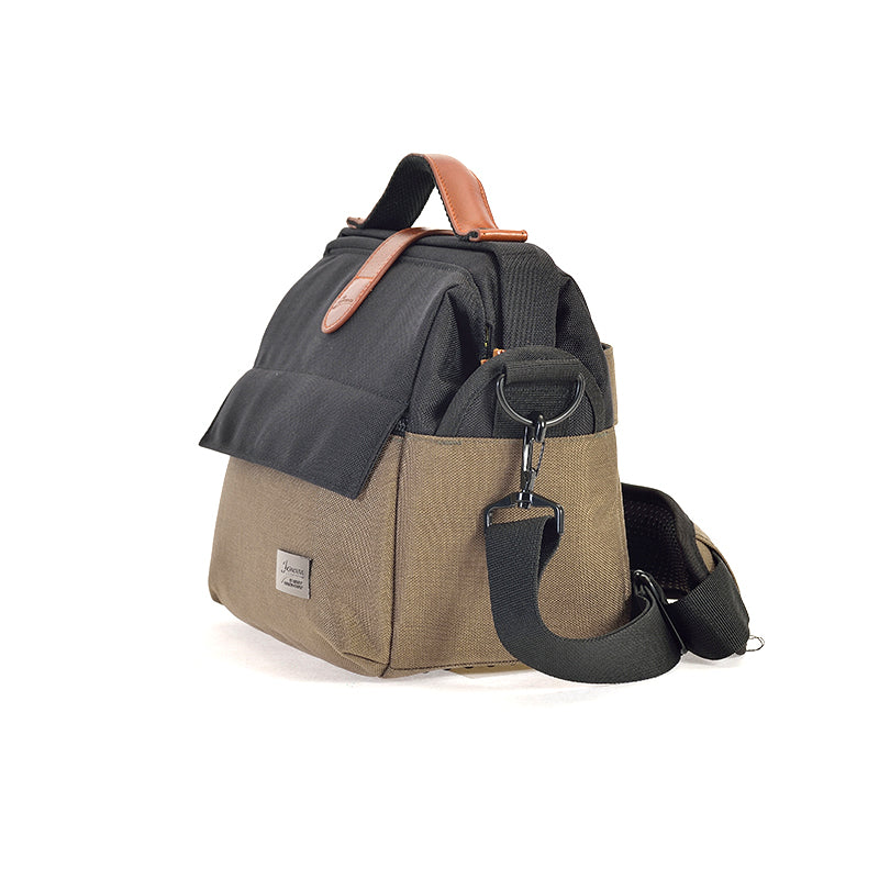 Jenova Urban Legend Professional Shoulder Bag Black & Green - 61132BKGN