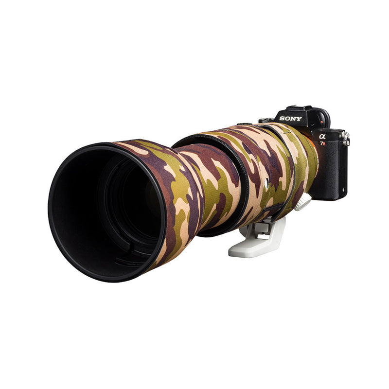 easyCover Lens Oak for Sony FE 100-400 F4.5-5.6 GM OSS Brown Camouflage - LOS100400BC