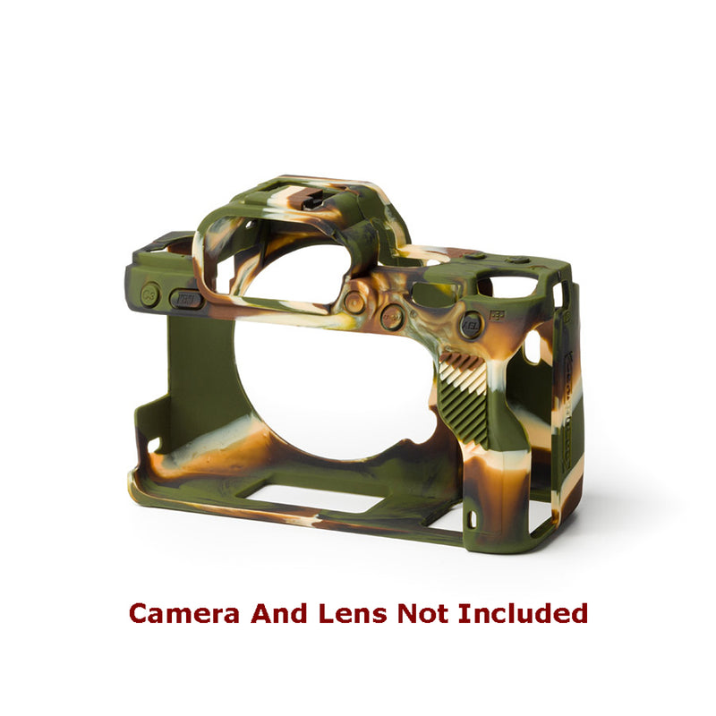 easyCover PRO Silicon Camera Prot Case-Sony A9/A7 3/ A7R3 Camouflage ECSA9C