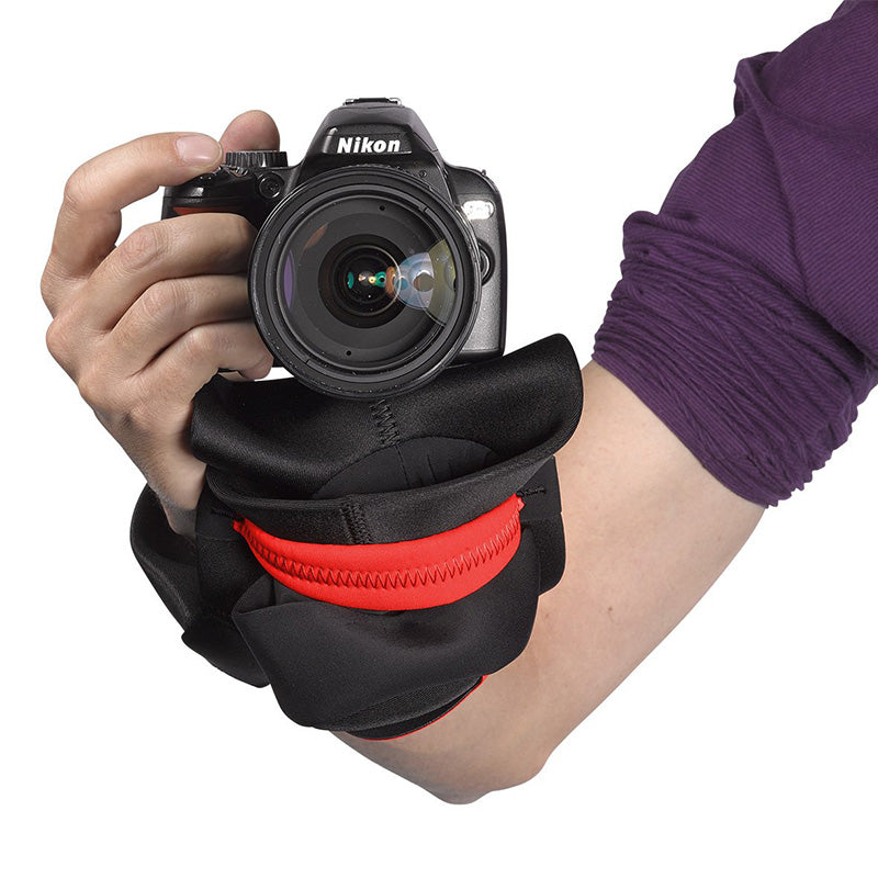 Miggo Padded Camera Grip and Wrap for DSLR Black MWGWSLRBK70