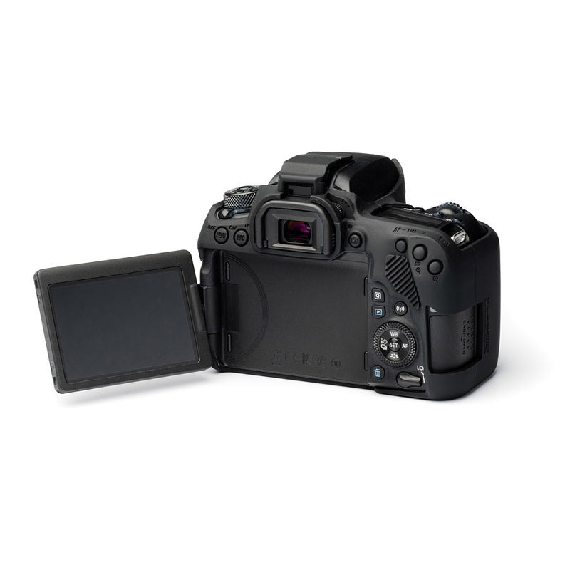 easyCover - Canon 77D DSLR - PRO Silicone Case - Black – ECC77DB