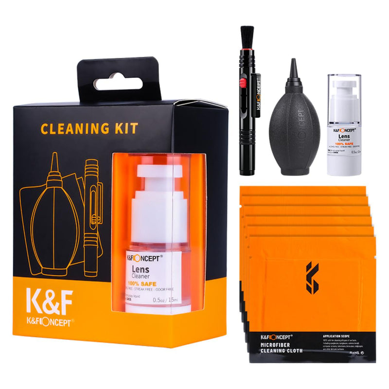 K&F Concept Professional 4 in 1 Lens & LCD Screen Cleaning Kit - SKU-1618