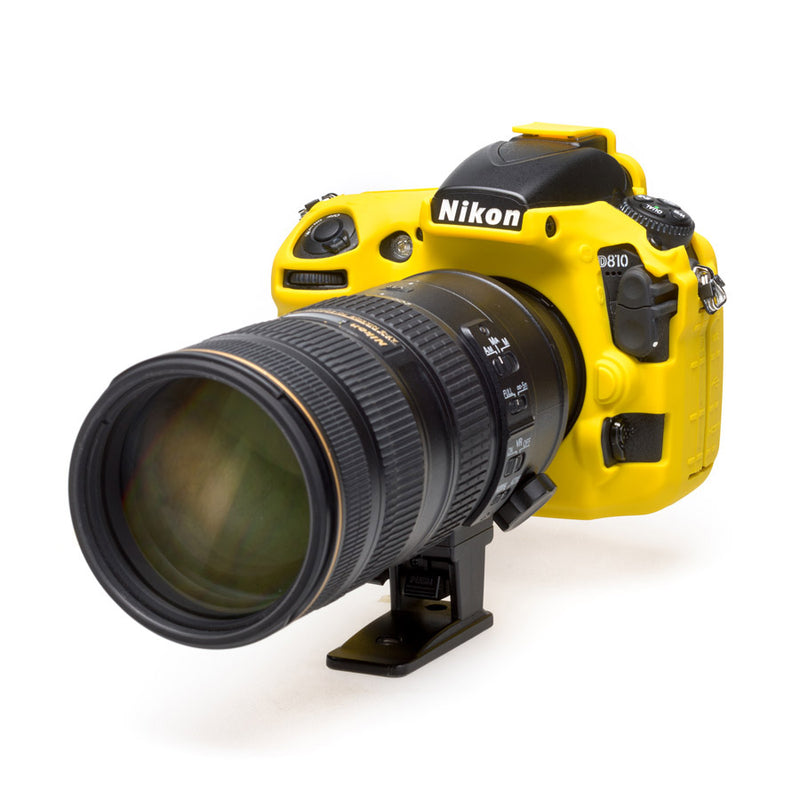 easyCover PRO Silicon DSLR Case for Nikon D810 - Yellow