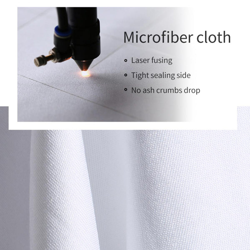 K&F dry needle a dust-free microfibre cloth  14 X 14cm 10 pack - SKU-1597