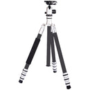 Jenova PRO.J Professional Carbon Travel Tripod Capacity-8kg Silver-45834SV