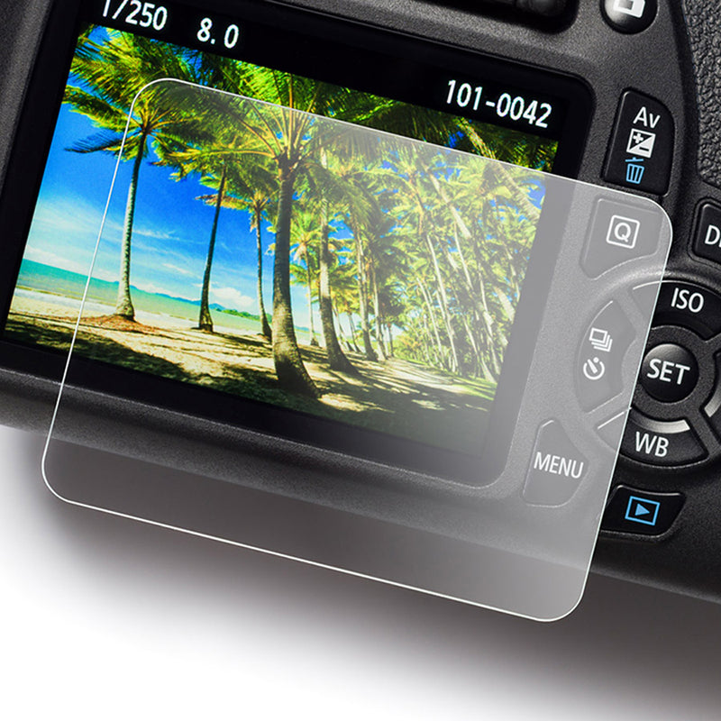 easyCover Tempered Glass Screen Protector for Nikon Z5/Z6/Z7/Z50/Z6II/Z7II, CanonR and Panasonic GH5/GH5S