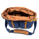 Jenova Nostalgic PRO Messenger/Soft Briefcase Camera Bag-Med Blue-31301BL