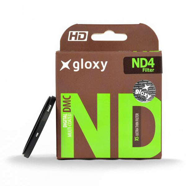 Gloxy 72mm Ultra Thin PRO Multicoated HD Neutral Density (ND4) - DI3915