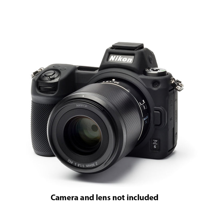 easyCover PRO Silicon Case for Mirrorless Nikon Z5 / Z6 II / Z7 II  - Black - ECNZ5B