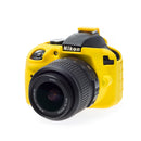 easyCover PRO Silicon DSLR Case for Nikon D3300 and 3400 - Yellow