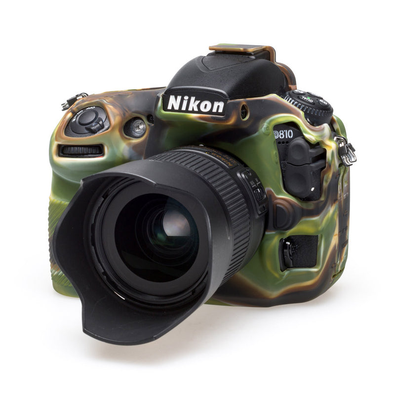EasyCover PRO Silicone Case - Nikon D810 DSLR - Camo - ECND810C
