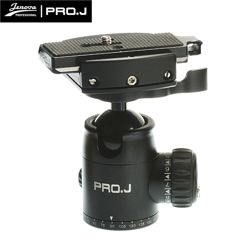 Jenova PRO.J Professional Heavy-Duty Tripod Ball Head Black - 25624BK