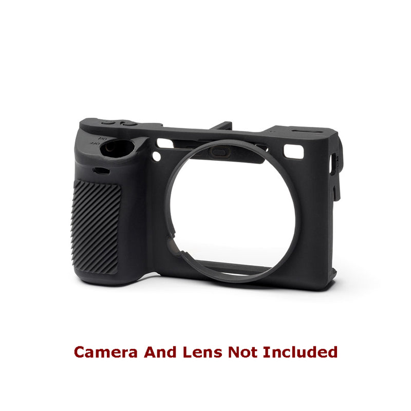 easyCover PRO Silicone Camera Case for Sony A6500 - Black - ECSA6500B