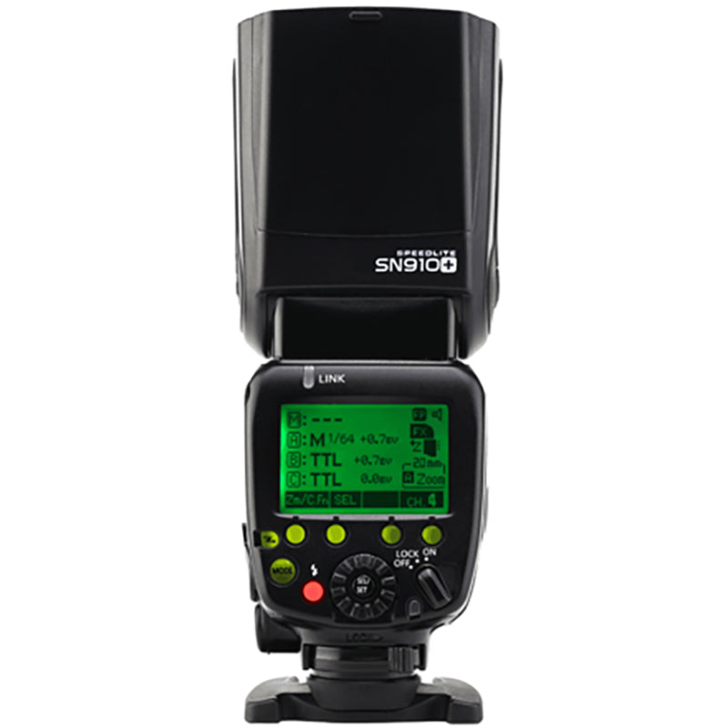 Shanny PRO 60GN HSS & Optical Master/Slave Flash-Nikon DSLR Cameras SN910+