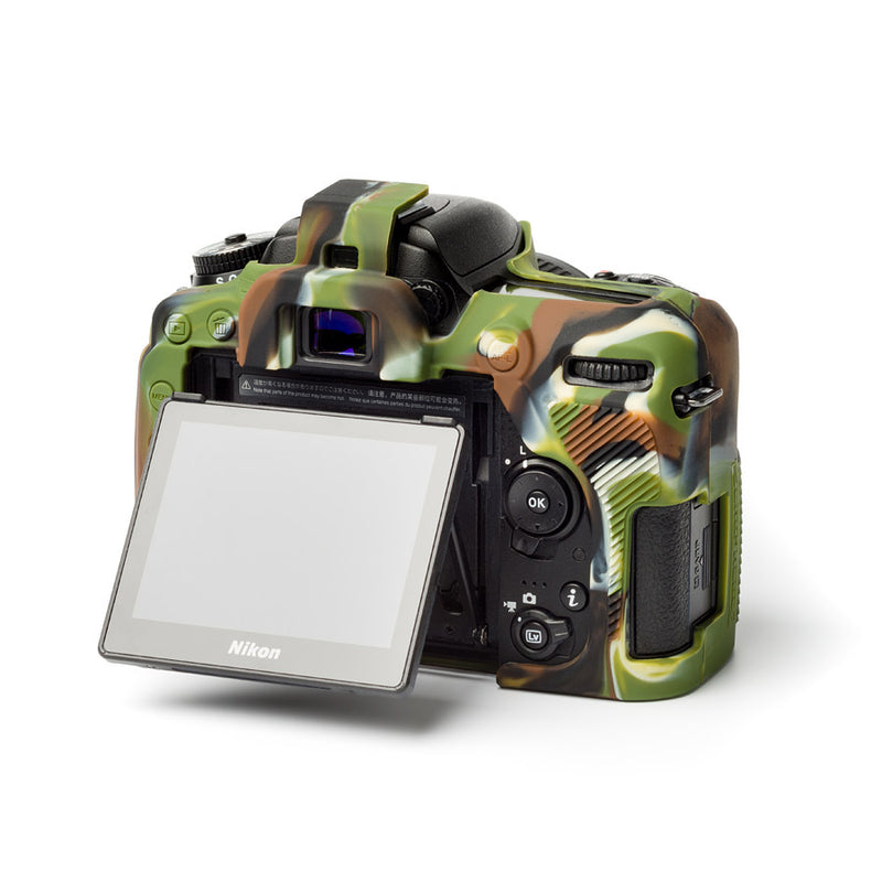 easyCover PRO Silicon Camera Case for Nikon D7500 - Camouflage 