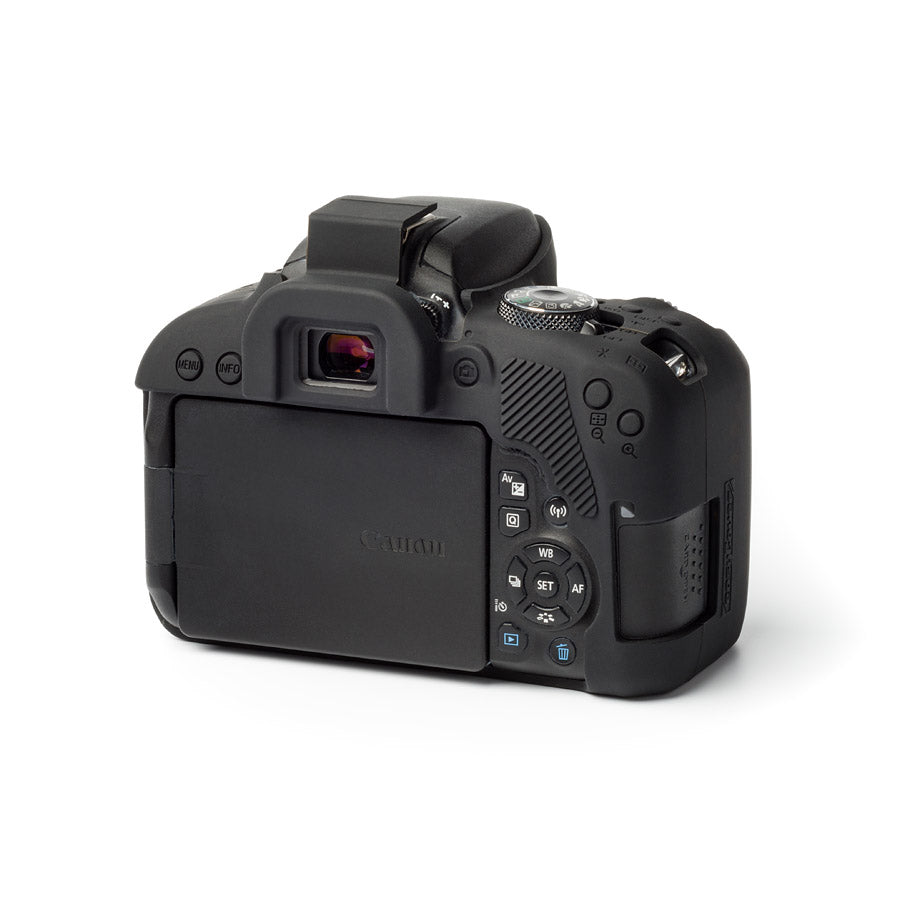 easyCover - Canon 800D DSLR - PRO Silicone Case - Black – ECC800DB