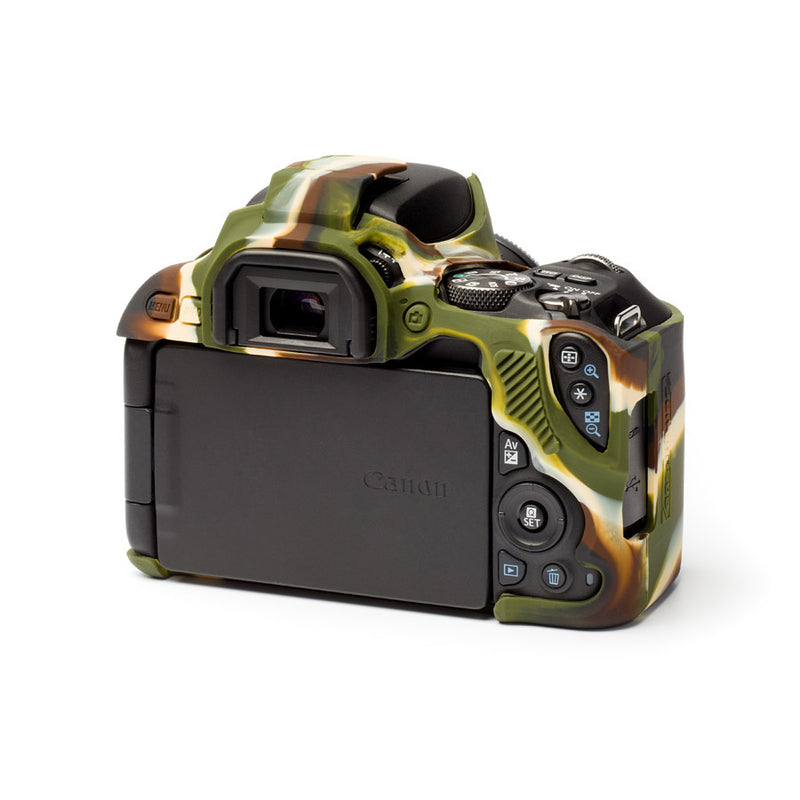 easyCover - Canon 200D DSLR - PRO Silicone Case - Camo – ECC200DC
