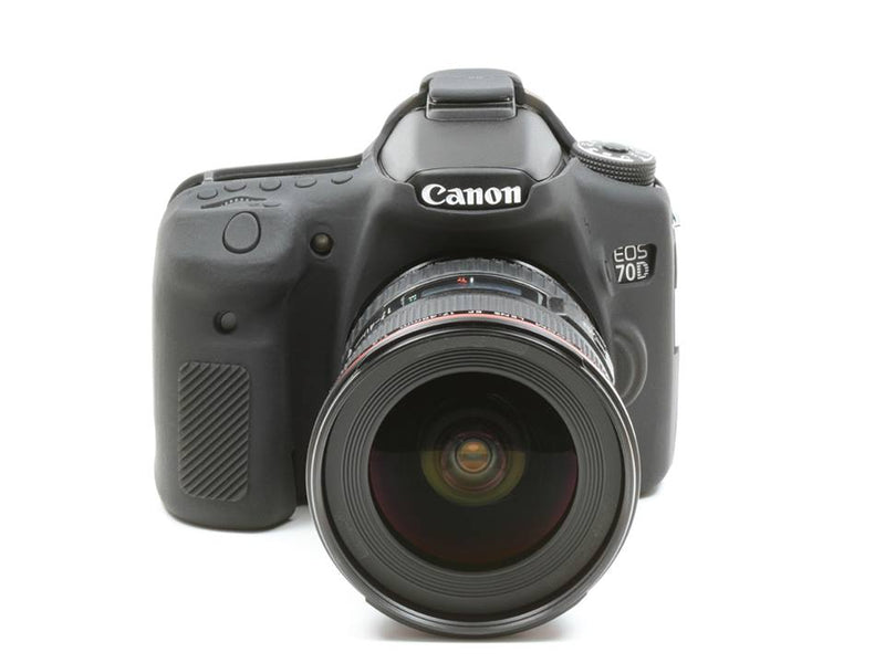 easyCover - Canon 70D DSLR - PRO Silicone Case - Black - ECC70DB