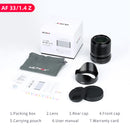 Viltrox AF 33mm f/1.4 Z Prime Lens - Nikon Z mount Mirrorles APS-C Cameras VL-AF3314-Z