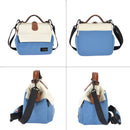 Jenova Urban Legend PRO Mirrorless Camera Bag Small-Beige & Blue-61130BGBL