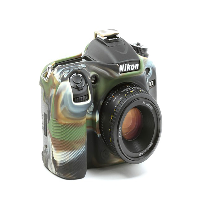 easyCover PRO Silicon DSLR Case for Nikon D7100 and 7200 - Camouflage