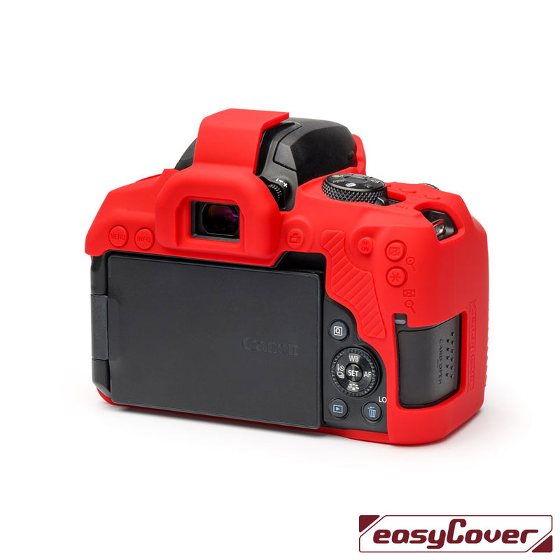 easyCover - Canon 850D DSLR - PRO Silicone Case - Red – ECC850DR