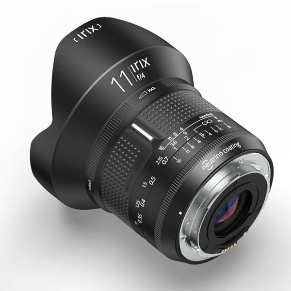 Irix 11mm f/4 Firefly prime manual focus wide angle lens for Nikon DSLR's