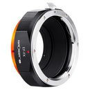 K&F Concept M12115 PRO Lens Adapter for Canon EOS EF to Fuji FX - KF06-450