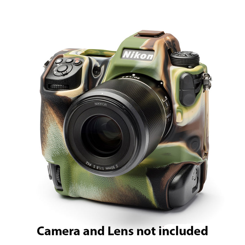 easyCover PRO Silicon Nikon Case for Mirrorless Nikon Z9 - Camouflage - ECNZ9C