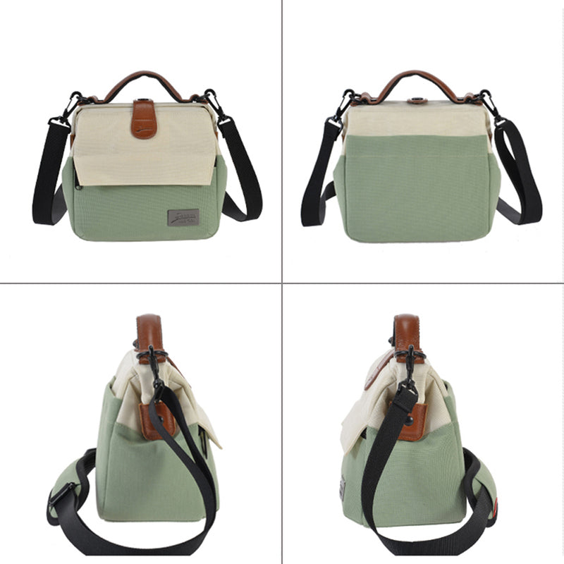 Jenova Urban Legend PRO Mirrorless Camera Bag Small-Beige & Green-61130BGGN