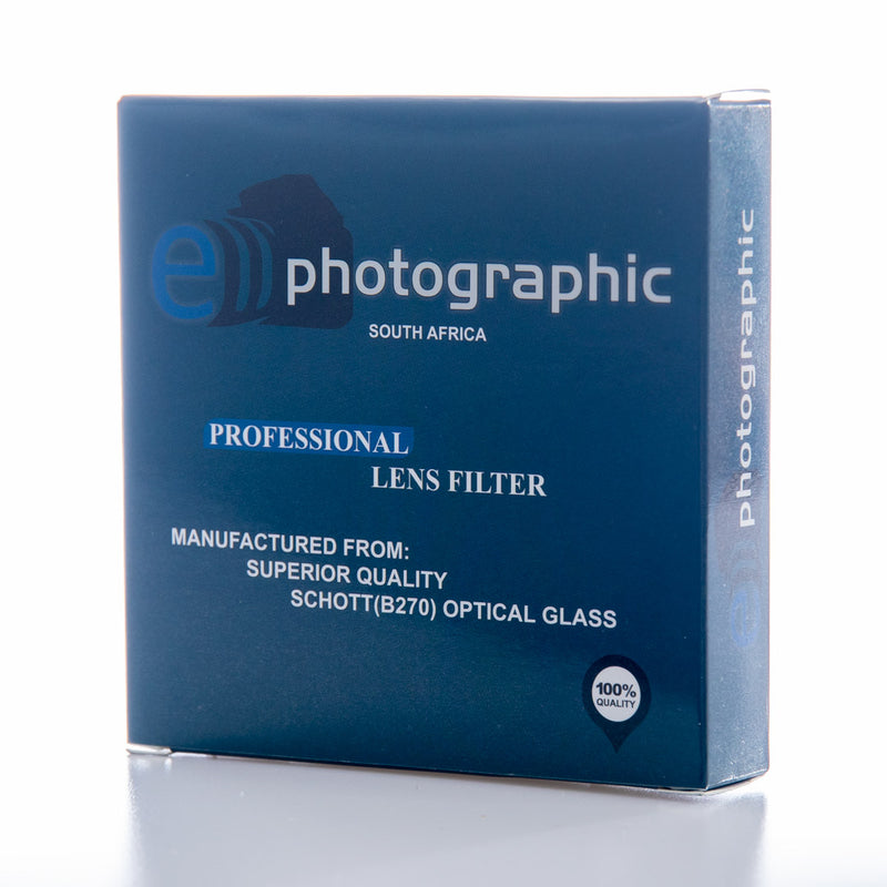 E-Photographic PRO 72mm Multicoated UV Filter-German HD B270 Schott Optics