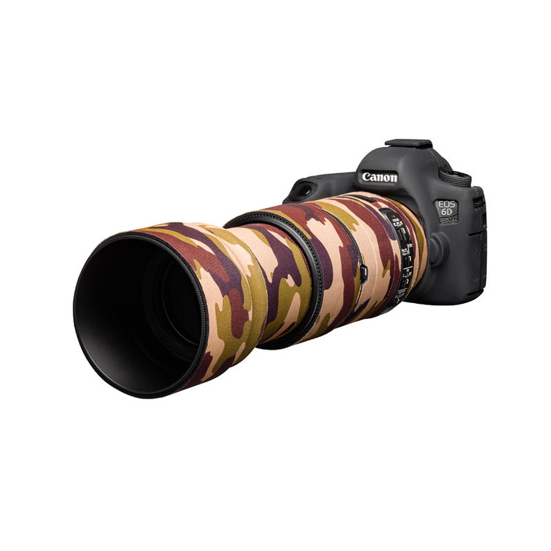 easyCover Lens Oak for Sigma 100-400mm F/5-6.3 DG OS HSM Contemporary Brown Camouflage - LOSG100400CBC