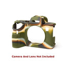 easyCover PRO Silicon Case for Sony A9 II/A7R 4 Cameras Camouflage - ECSA9M2C
