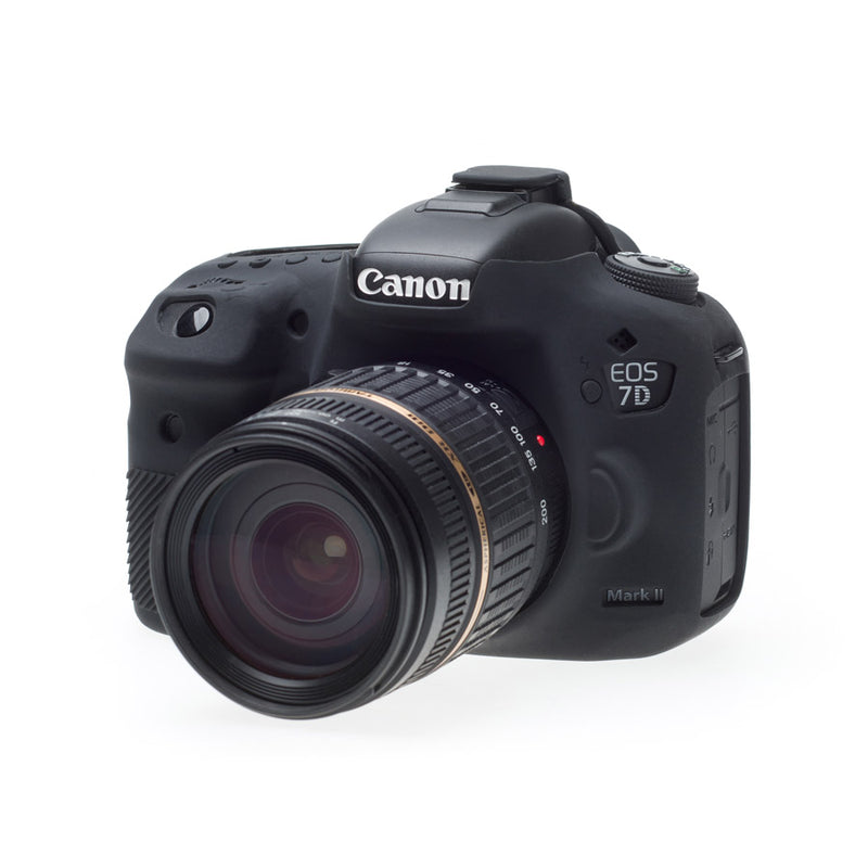 easyCover - Canon 7D MarkII DSLR - PRO Silicone Case - Black - ECC7D2B
