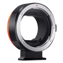 K&F PRO Auto Focus Lens Adapter for Canon EF & EF-S Lenses to Canon R Mount - KF06-467