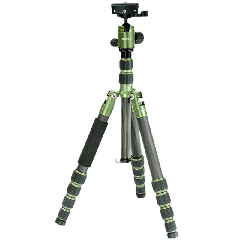 Jenova PRO.J Professional Carbon Travel Tripod Capacity-8kg Green-45834GN