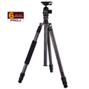 Jenova PRO.J Carbon Fibre Tripod 25kg Capacity - Mono Conversion-Black 35851BK