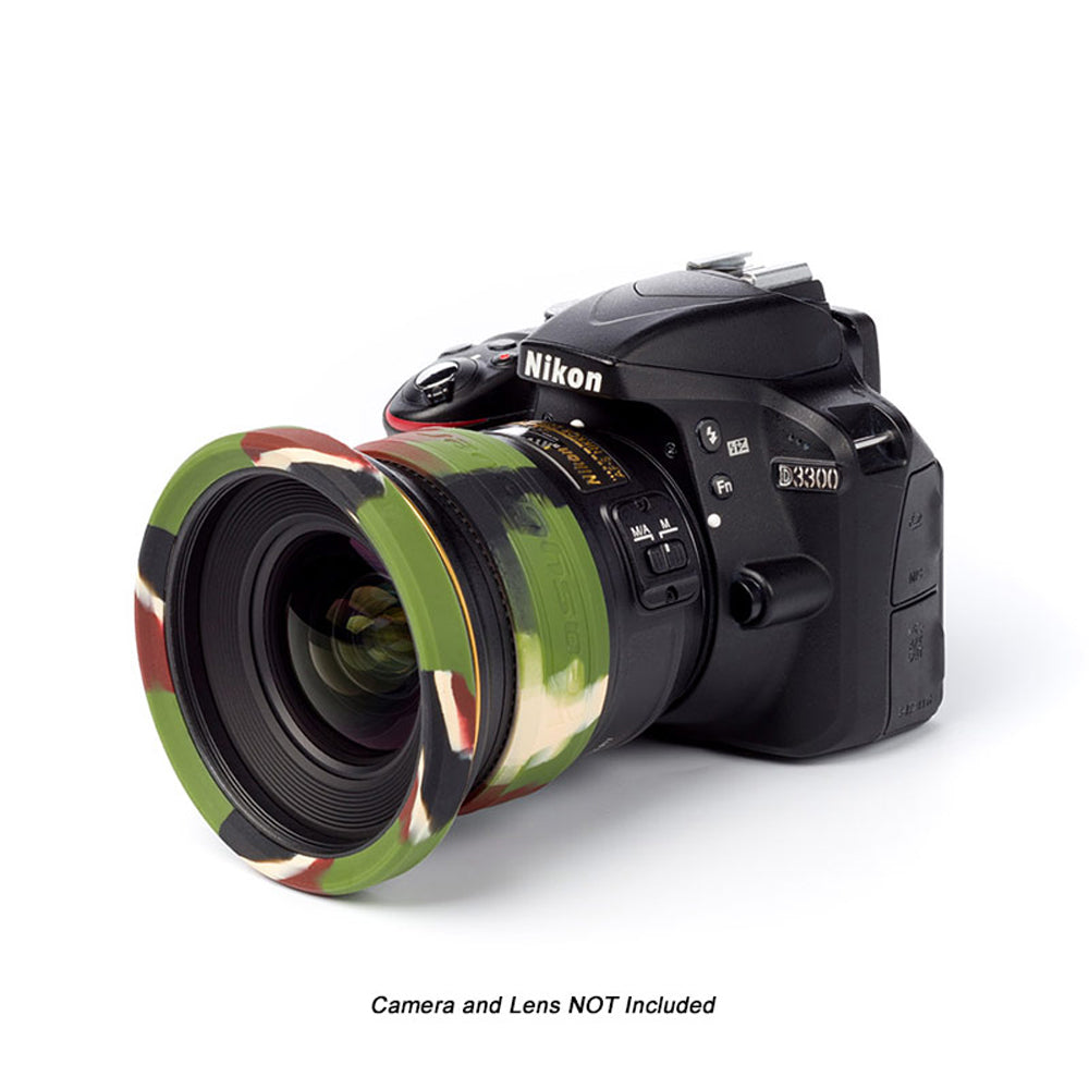 easyCover PRO 67mm Lens Silicon Rim/Ring & Bumper Protectors Camouflage - ECLR67C