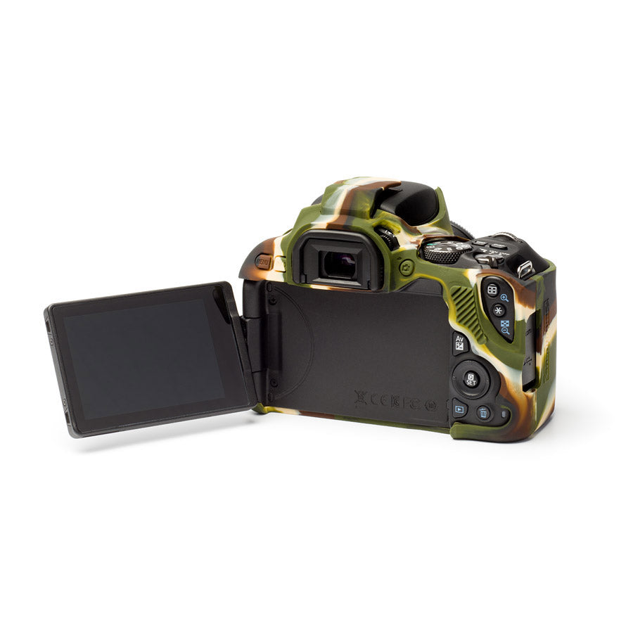 easyCover - Canon 200D DSLR - PRO Silicone Case - Camo – ECC200DC