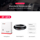 Viltrox PRO Adapter Canon EF & EFs Lens to Fuji GFX mount Cameras VL-EF-GFX